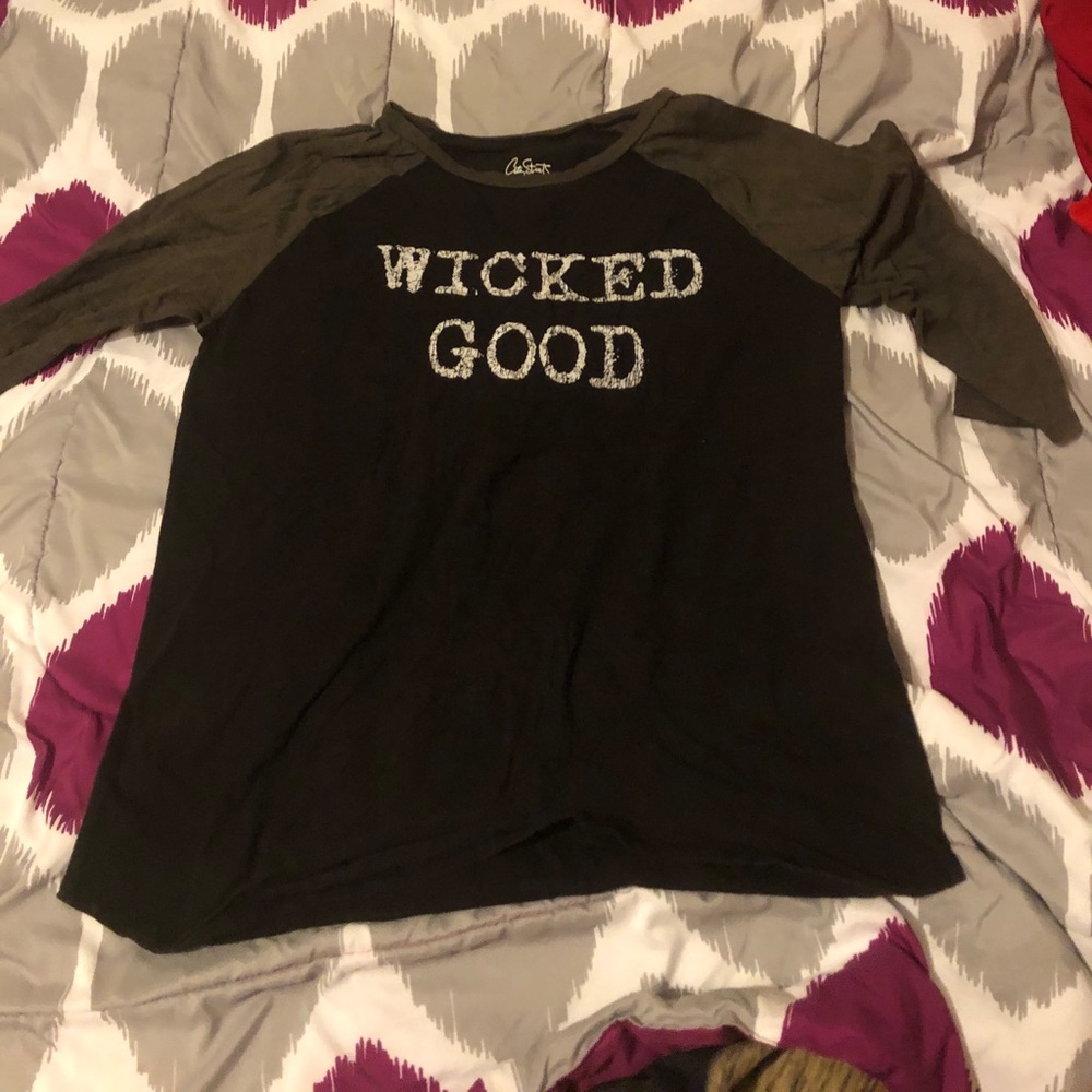 Long sleeve Wicked Good shirt